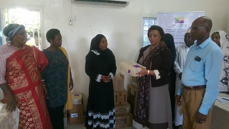 image Lutte contre le diabète /Don de matériel d'une valeur de 300 000 euros